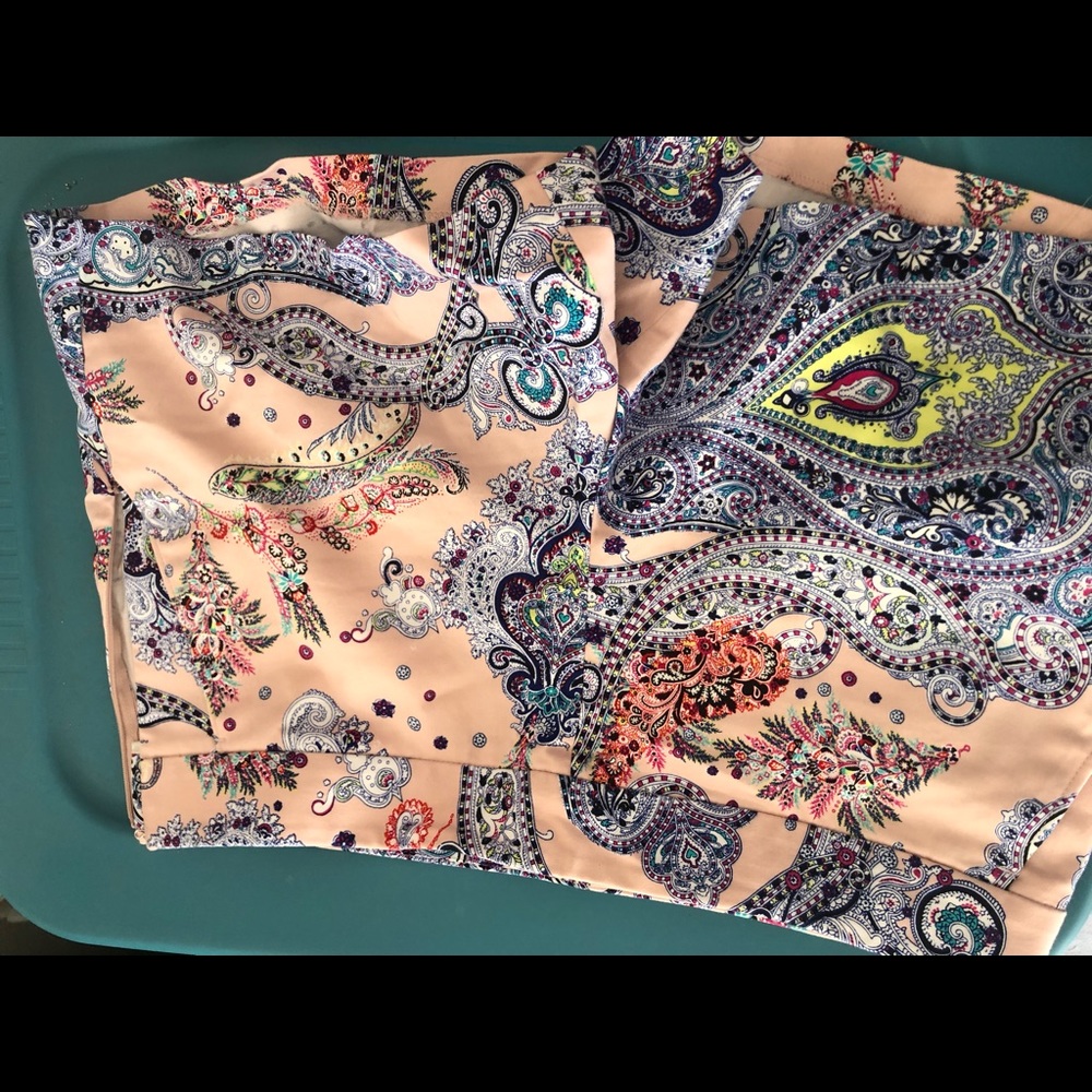 paisley shorts